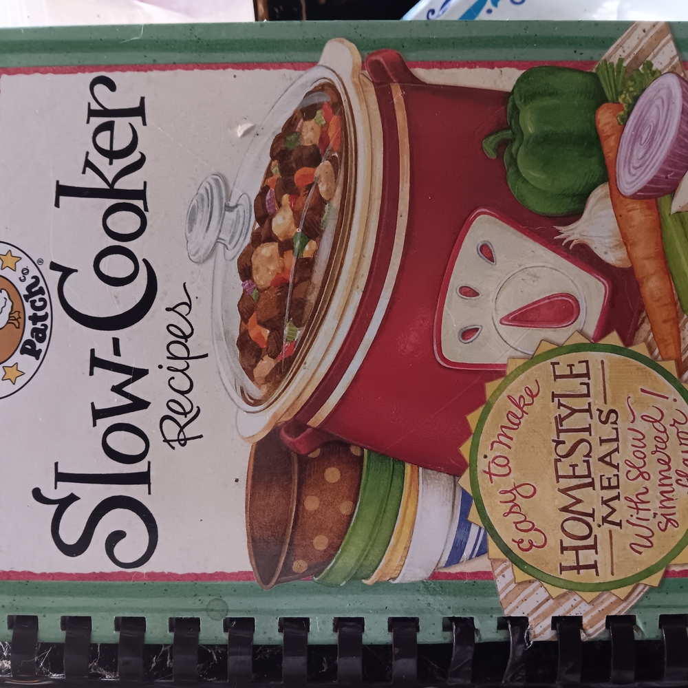Red Slow Cooker Recipe Book